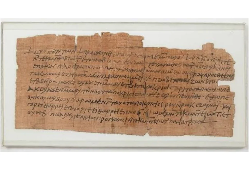 Serat Papyrus sebagai Kertas (500 SM)