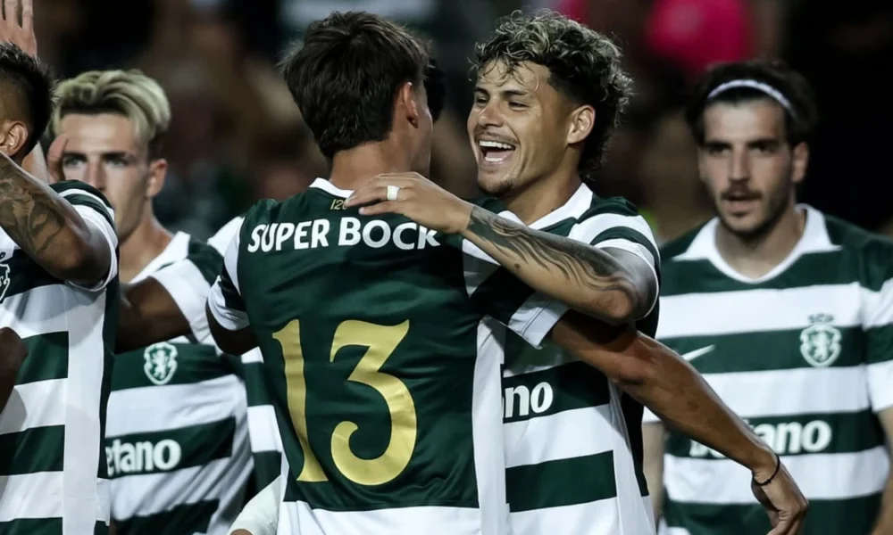 Sporting CP vs Strasbourg 7 0 Sporting CP Pesta Gol dalam Laga Uji Coba