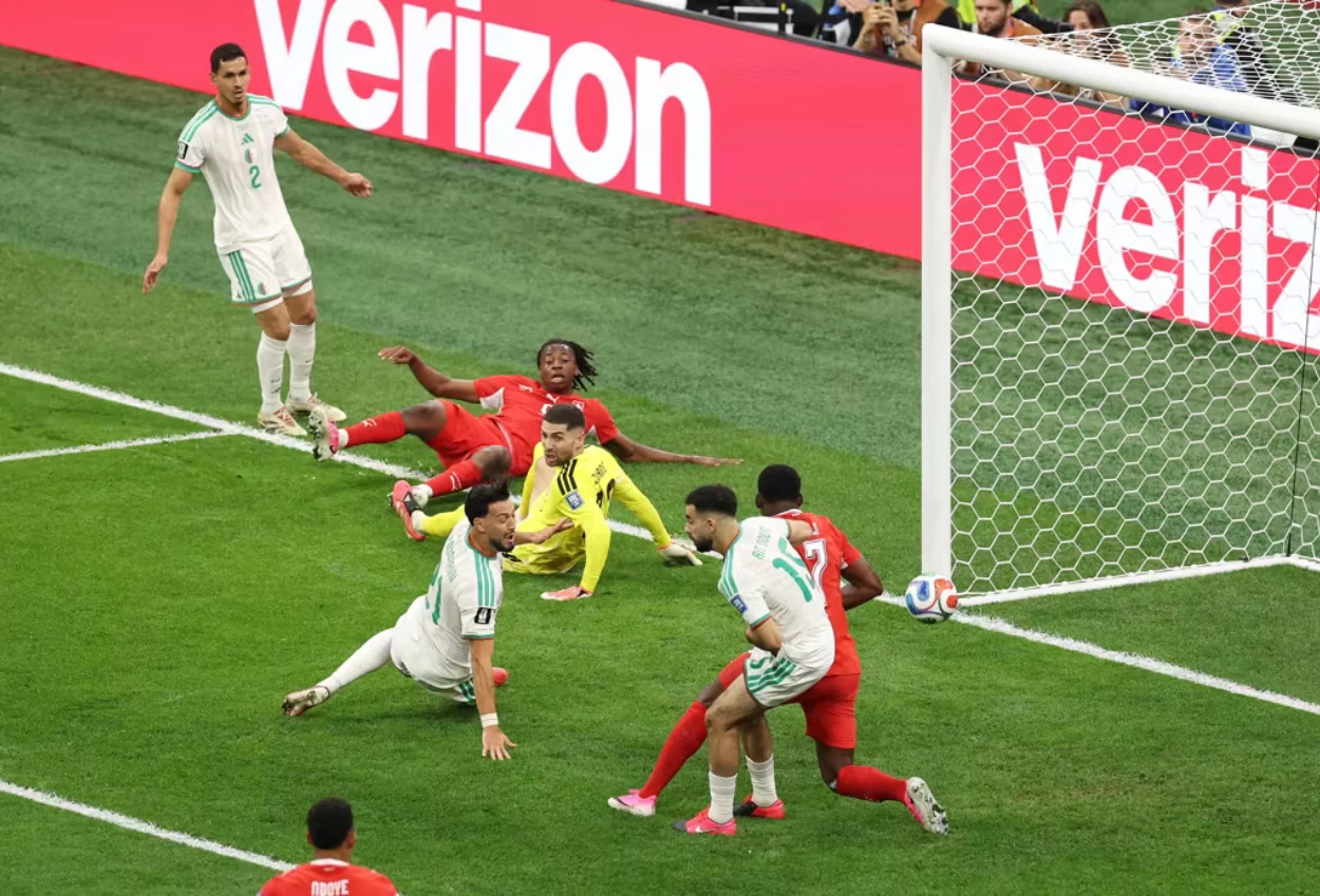Swiss vs Aljazair 2 0 Gol Breel dan Ndoye Bawa Swiss Kantongi Tiket 16 Besar