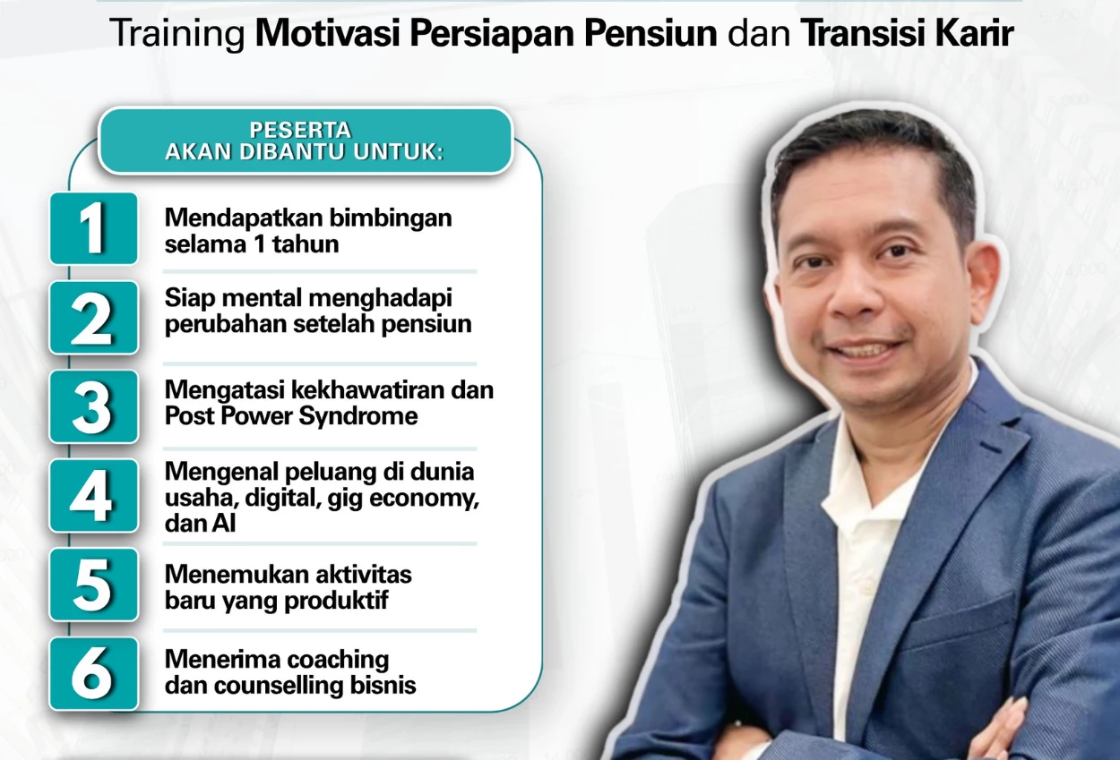 Tak Hanya untuk Pensiunan, Training by Mentors Ini Hadir bagi Karyawan Terdampak PHK