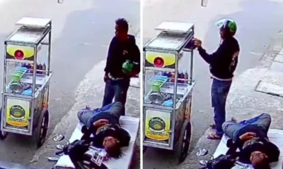 Tas Penjual Martabak Mini di Ciledug Dicuri saat Tidur, Ada HP Hasil Nabung 4 Bulan untuk Kado Anak