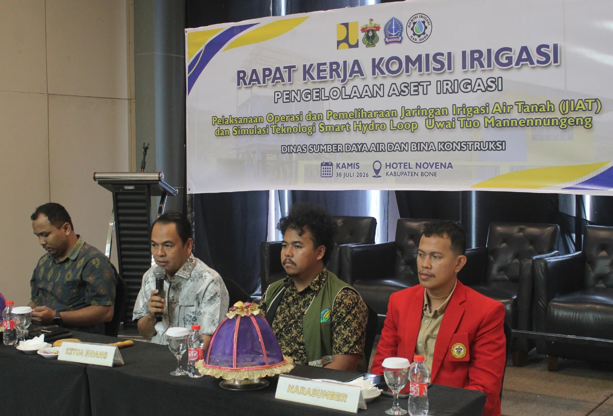 Teknologi Irigasi Pintar 'Uwai Tuo Mannennungeng' Diterapkan di Bone untuk Hemat Air dan Tingkatkan Produktivitas Pertanian