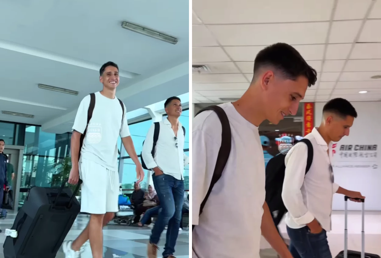 Terbang dari Bosnia, Luka Menalo Tiba di Indonesia untuk Perkuat Persib Bandung