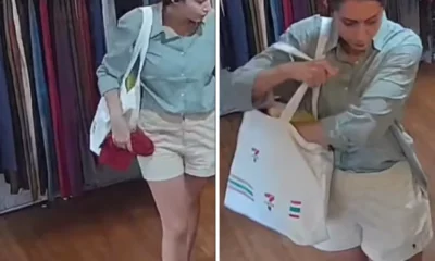 Terekam CCTV, Bule di Ubud Bali Curi Pakaian Senilai Rp2,5 Juta