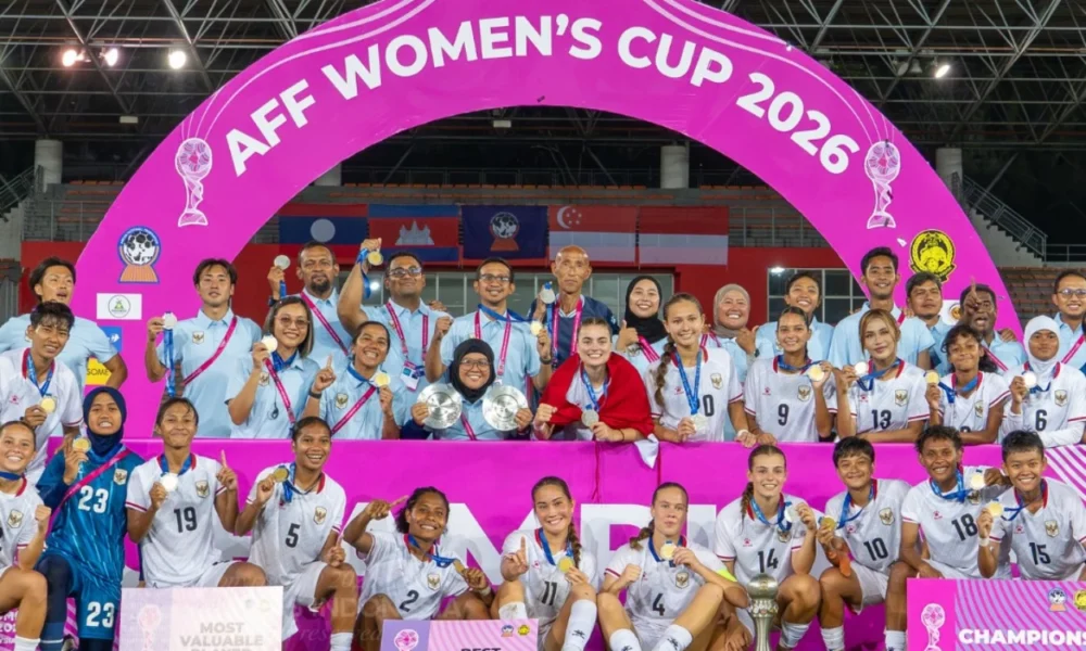 Timnas Putri Indonesia Juara Piala AFF usai Tekuk Laos 5