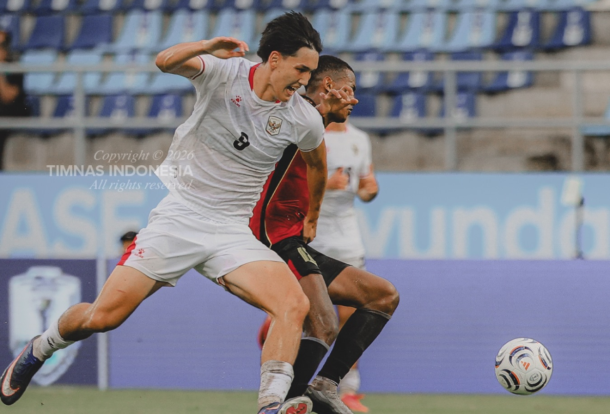 Timor Leste vs Indonesia 0 3 Garuda Muda Puncaki Sementara Klasemen Grup A