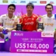 Total Hadiah Uang yang Berhasil Dikantongi FajarFikri usai Bawa RI Juara Open China
