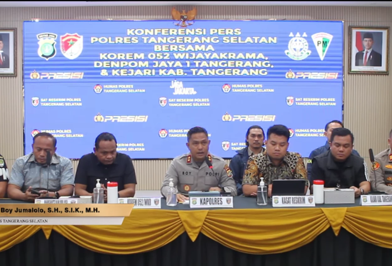 Tujuh Orang Ditetapkan sebagai Tersangka Pengeroyokan Prajurit TNI di Tangerang