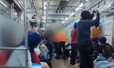 Viral! Istri Pergoki Suami Diduga bareng Selingkuhan di KRL hingga Picu Keributan