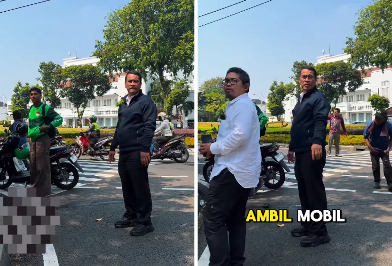 Viral! Momen Mentan Amran Bantu Korban Kecelakaan di Jalan saat Hendak ke Istana Negara