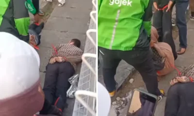Viral! Polisi dan Ojol Kejar Kejaran Tangkap Pelaku Ganjal ATM di Pamulang