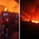 50 Ruko Ludes Dilalap si Jago Merah di Pasar Sungai Duri Kalimantan Barat