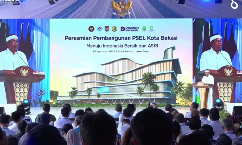 500 Ribu Ton Sampah Bekasi Diolah jadi Listrik