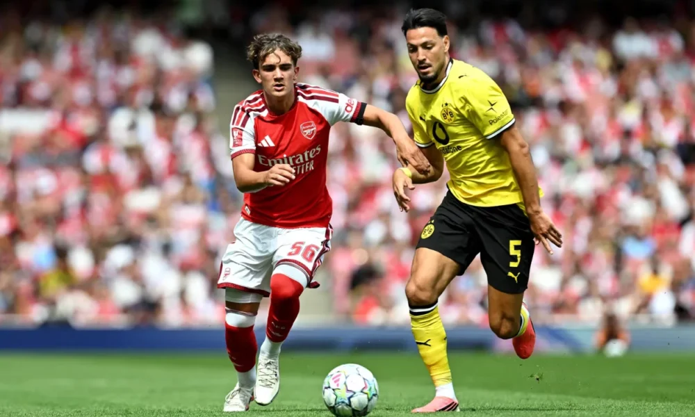 Arsenal vs Dortmund 2 3 The Gunners Tumbang di Kandang