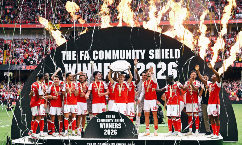 Arsenal vs Man City 3 0 The Gunners Juara Community Shield