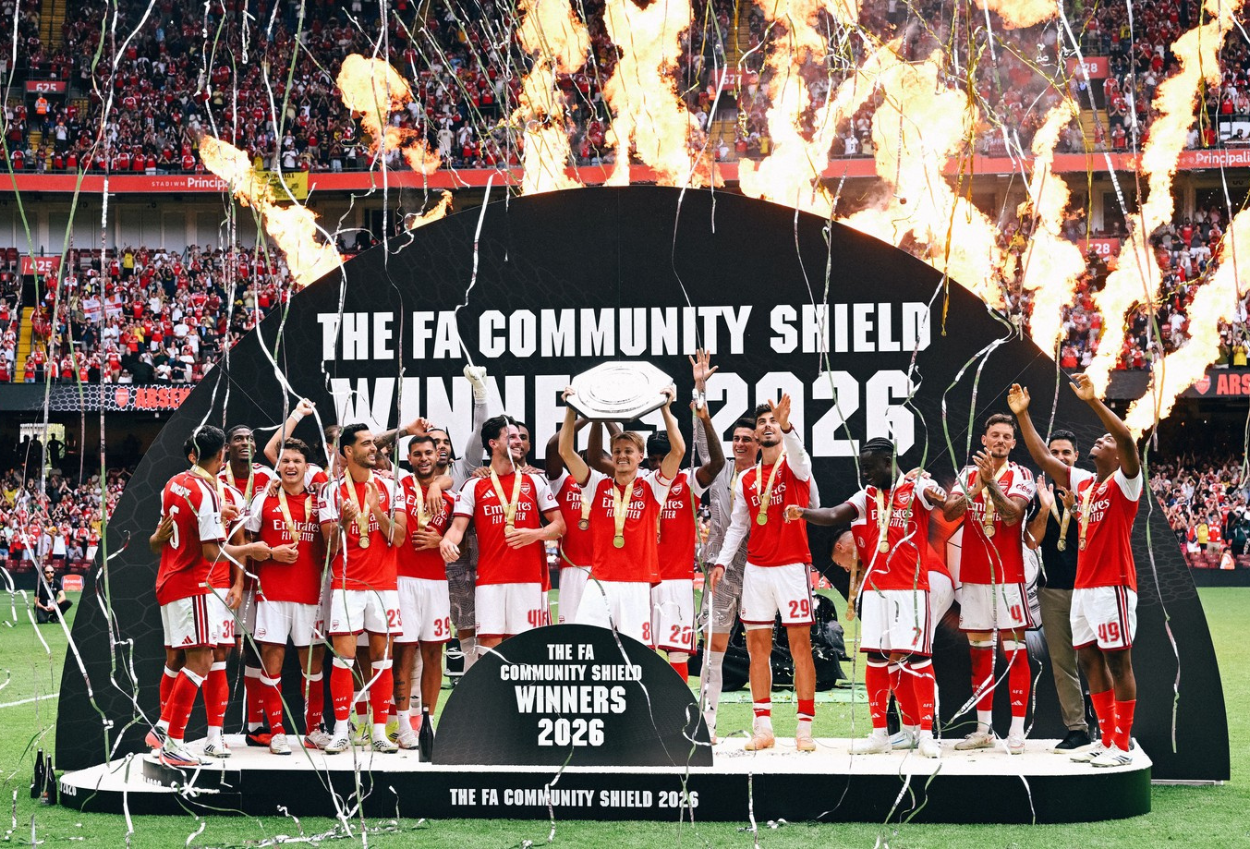 Arsenal vs Man City 3 0 The Gunners Juara Community Shield