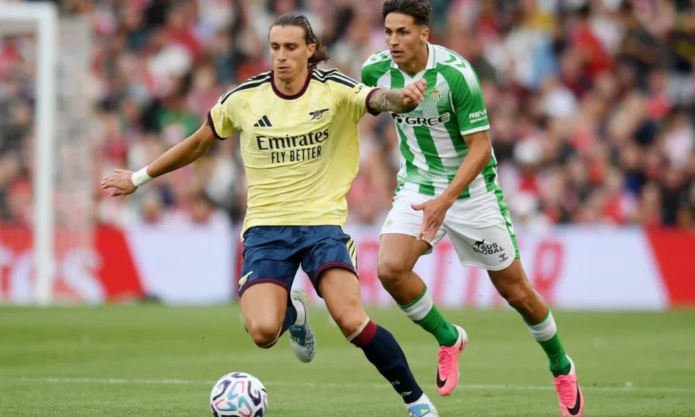 Arsenal vs Real Betis 3 1 The Gunners Tumbang di Dublin