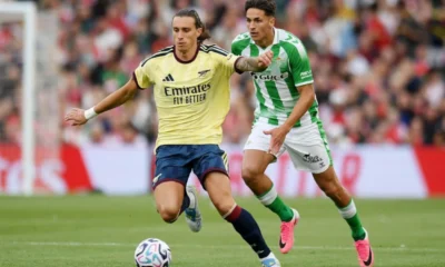 Arsenal vs Real Betis 3 1 The Gunners Tumbang di Dublin