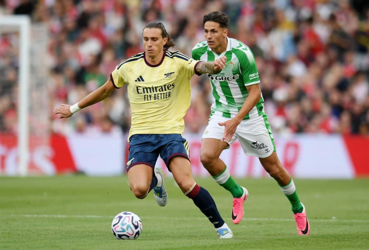 Arsenal vs Real Betis 3 1 The Gunners Tumbang di Dublin