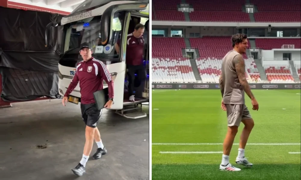 Aston Villa Tiba di Jakarta, Siap Tantang Indonesia All Stars di GBK