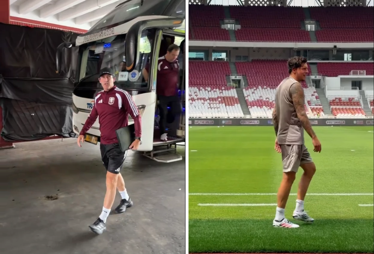 Aston Villa Tiba di Jakarta, Siap Tantang Indonesia All Stars di GBK