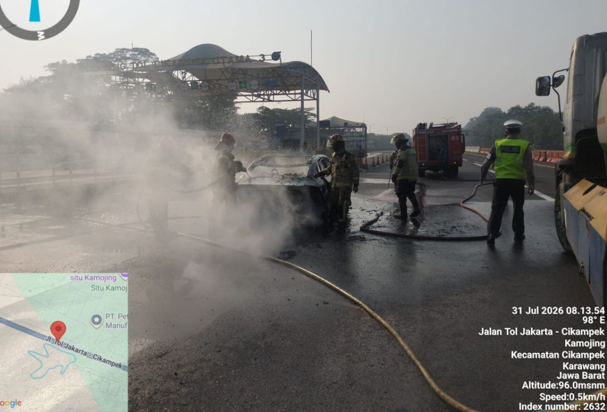 BYD Seal Terbakar di Tol Cikampek, Ini Kronologi Lengkap dan Tanggapan BYD Indonesia