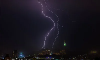 Badai Hujan dan Debu Landa Makkah Madinah, Sejumlah Wilayah Terancam Banjir Bandang