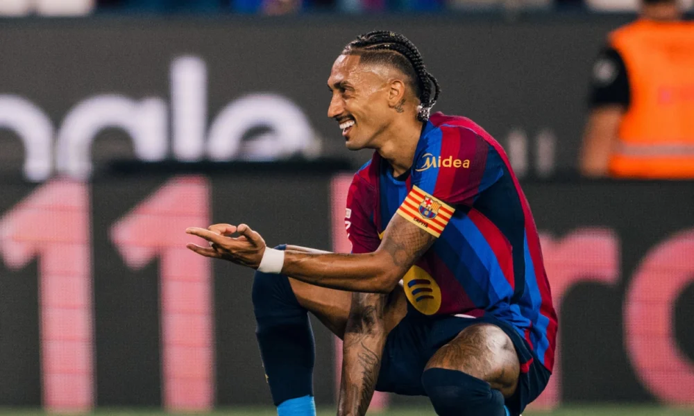 Barcelona vs Bilbao 2 0 Raphinha Fermin Bawa Barca ke Puncak Klasemen