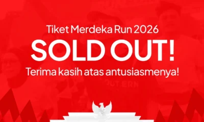 Baru Dibuka 2 Jam, Tiket Merdeka Run 2026 Langsung Ludes!