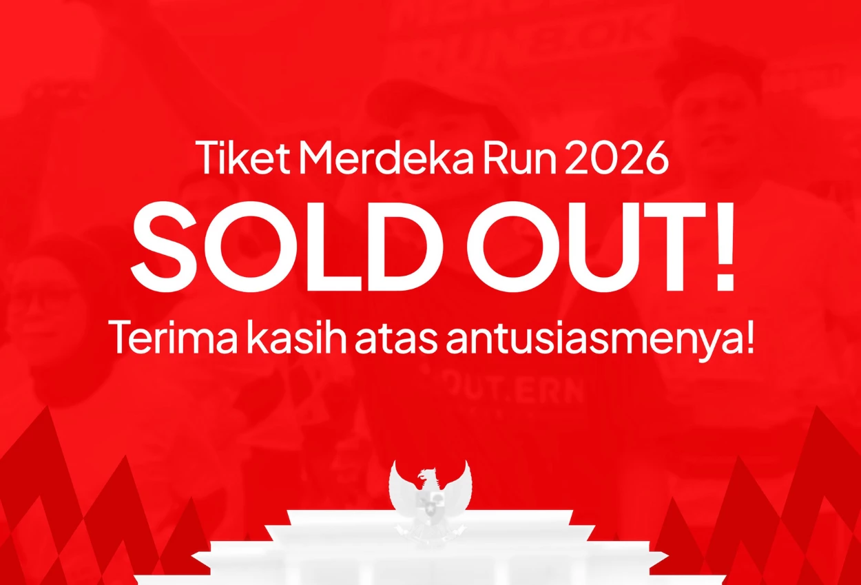 Baru Dibuka 2 Jam, Tiket Merdeka Run 2026 Langsung Ludes!