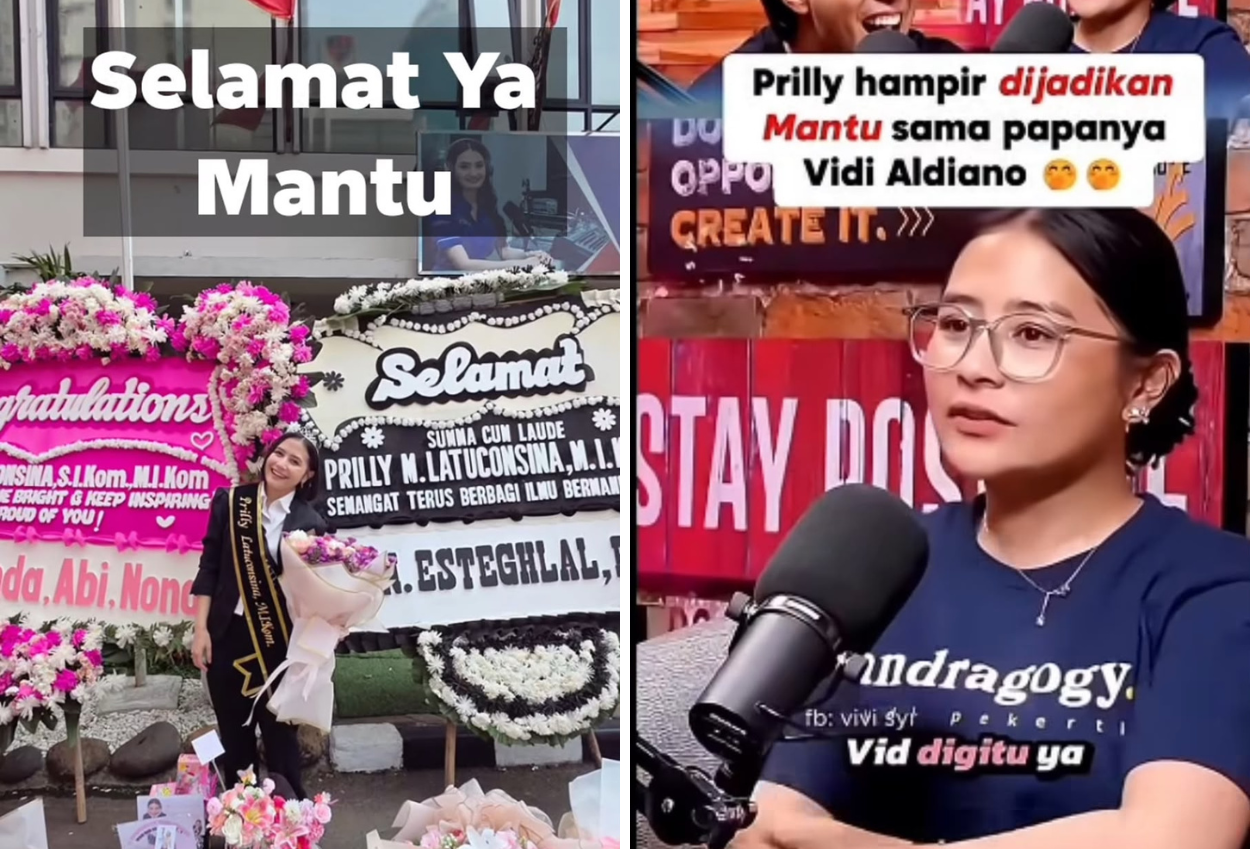 Beri Ucapan Selamat ke Prilly Latuconsina, Ayah Vidi Aldiano Selamat Ya Mantu