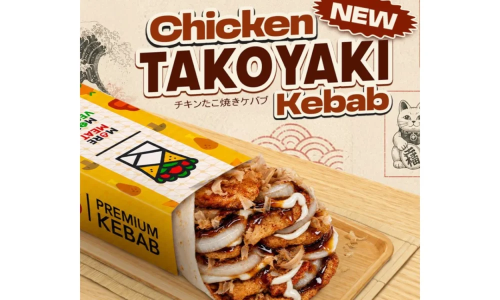 Bukan Kebab Biasa, Kabobs Hadirkan Chicken Takoyaki Kebab Bernuansa Jepang