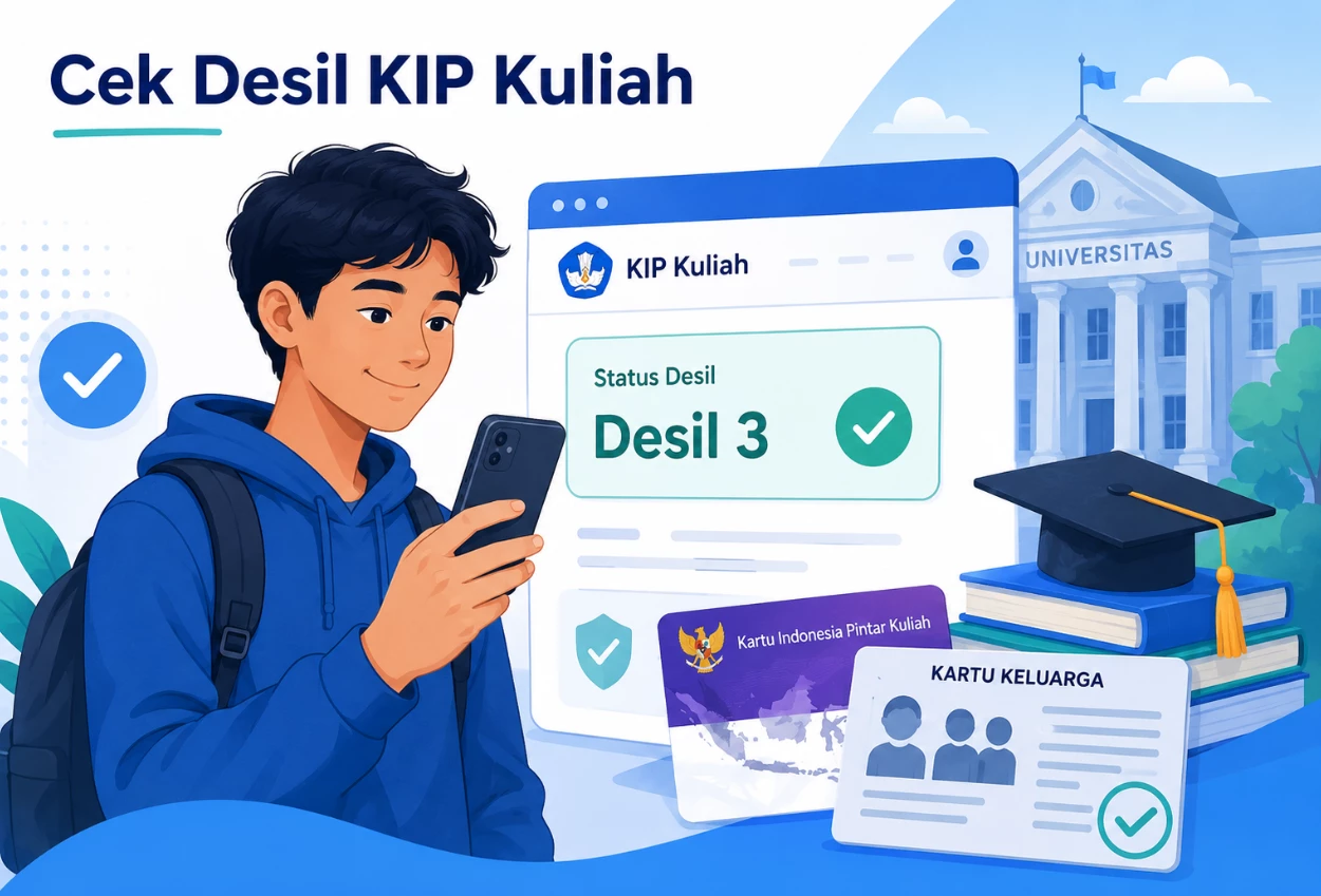 Cara Cek Desil untuk Daftar KIP Kuliah