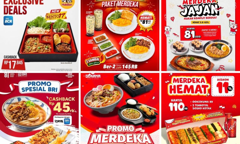 25+ Promo Makanan dan Minuman 17 Agustus 2026, Ada Jajanan Favoritmu?