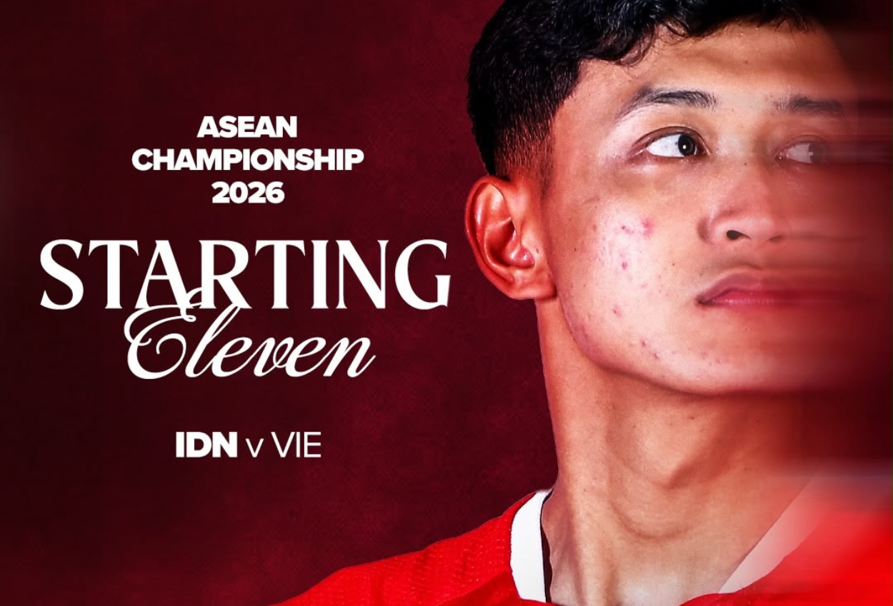 Daftar Starting XI Timnas Indonesia vs Vietnam Malam Ini Piala AFF