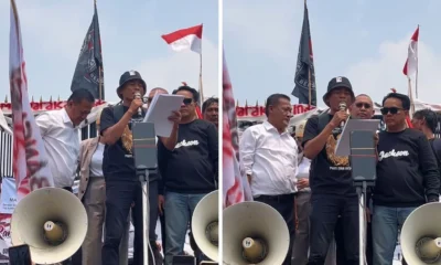 Demo DPR RI Massa Pati Membubarkan Diri usai Audiensi dengan Pimpinan DPR