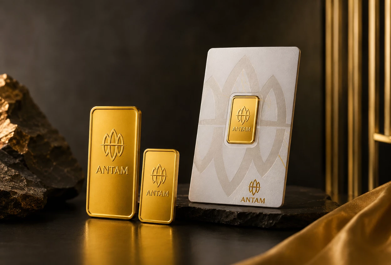 Harga Emas Antam Hari Ini 14 Agustus 2026 Turun, Cek Rinciannya di Sini