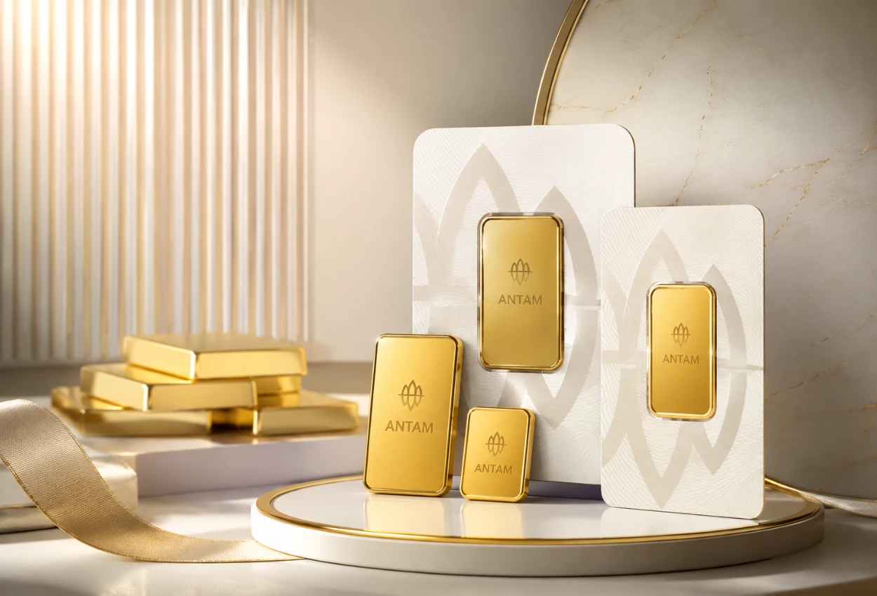 Harga Emas Antam Hari Ini 18 Agustus 2026 Naik Rp18.000 per Gram