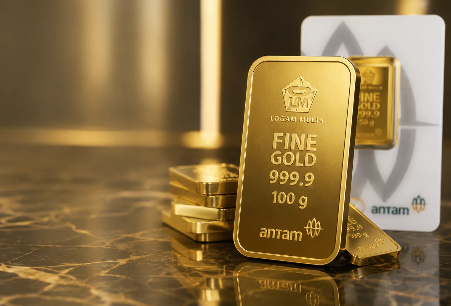 Harga Emas Antam Hari Ini 19 Agustus 2026 Anjlok, Cek Rinciannya di Sini