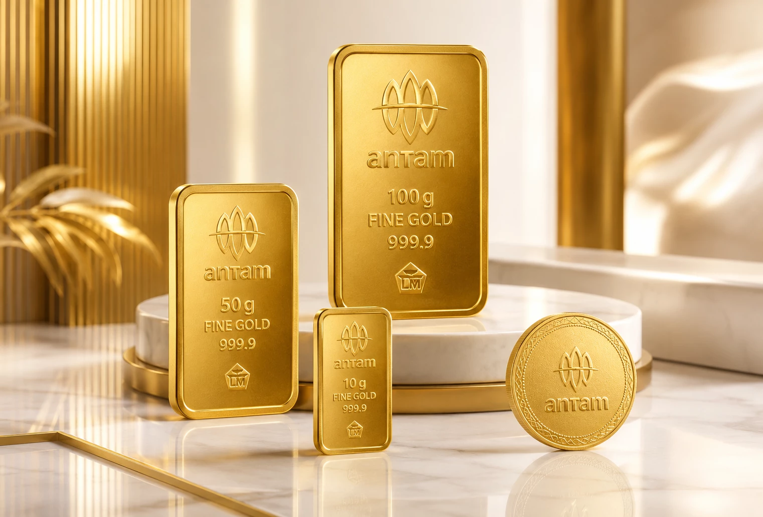 Harga Emas Antam Hari Ini 21 Agustus 2026 Fluktuatif di Level Rp2,7 Juta per Gram