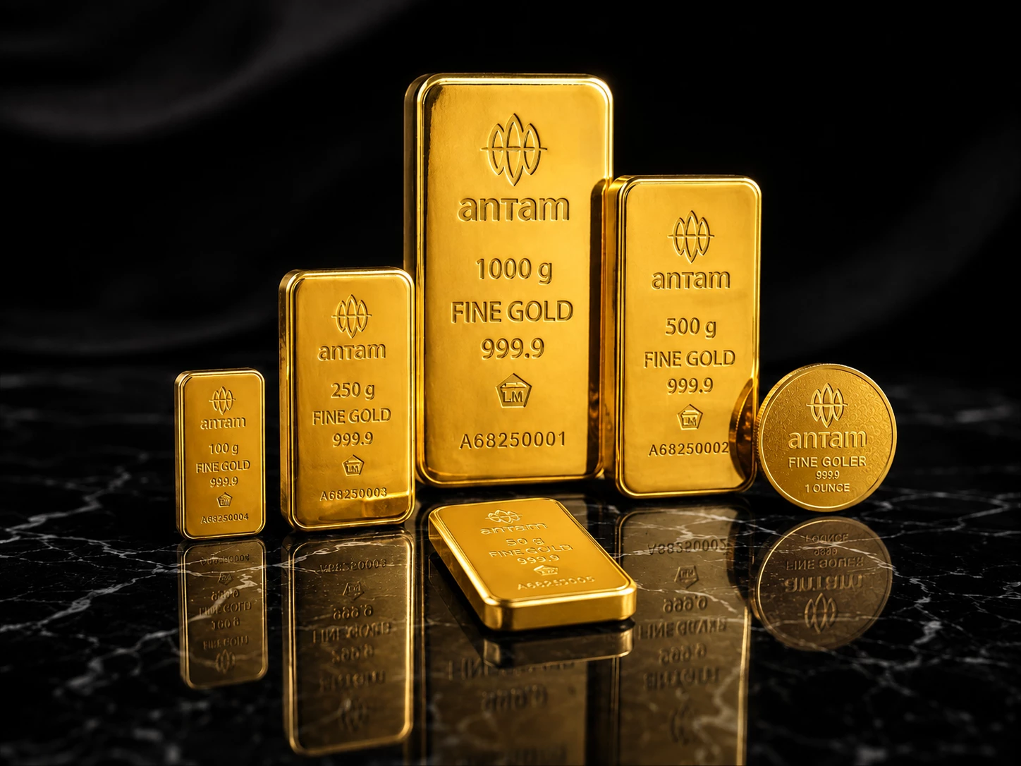 Harga Emas Antam Hari Ini 31 Agustus 2026 Fluktuatif di Level Rp2.670 Juta per Gram