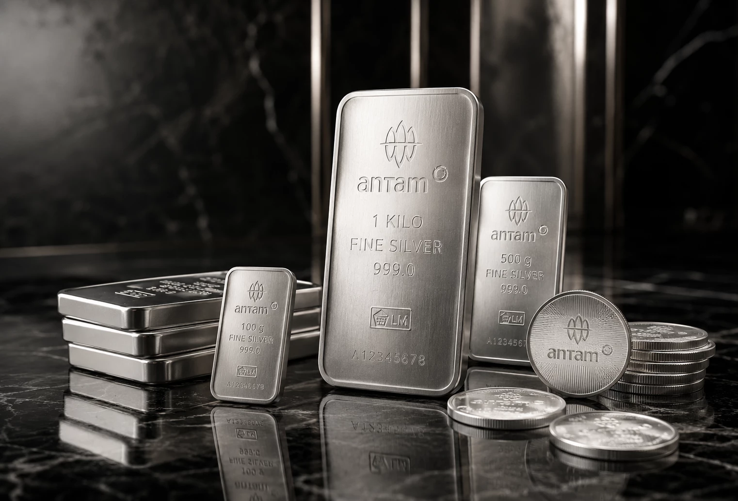 Harga Perak Antam Hari Ini 19 Agustus 2026 Ikut Ambruk Imbas Harga Emas