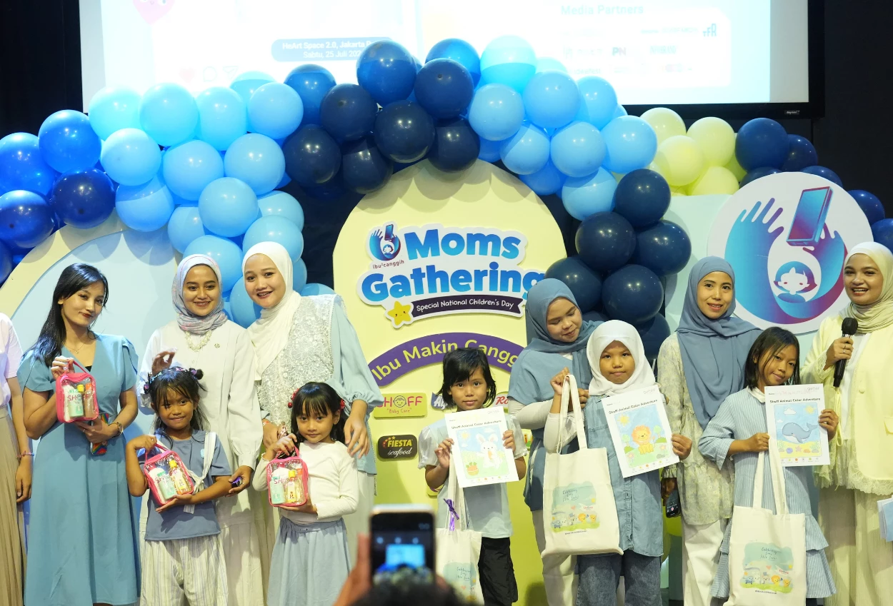 Ibu2Canggih Moms Gathering Rayakan Hari Anak Nasional Bersama 100 Momfluencer