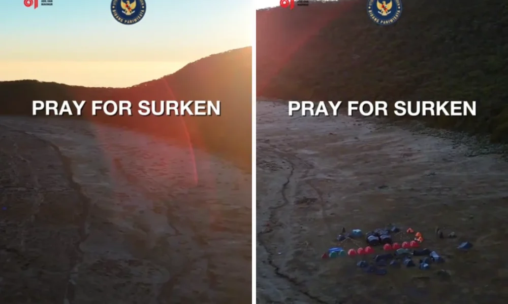 Jalur Pendakian Gunung Gede Pangrango Ditutup Imbas Lahan di Alun Alun Suryakencana Kebakaran