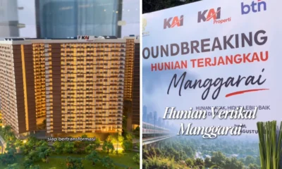 KAI Bangun Dua Blok Rusun Dekat Stasiun Manggarai