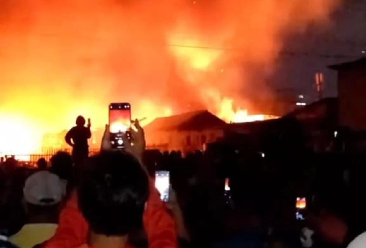 Kebakaran di Muara Angke, 60 Rumah Ludes Terbakar