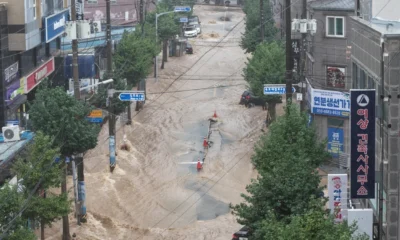 Korea Selatan Dilanda Hujan Lebat dan Tanah Longsor, 1 Orang Tewas