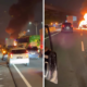 Kronologi Kecelakaan Maut di Tol Jagorawi Mercy Terbakar hingga Dua Orang Tewas