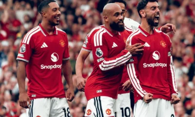 Man Utd vs Ipswich 5 2 Bruno Fernandes Hattrick, Setan Merah Bungkam The Tractor Boys