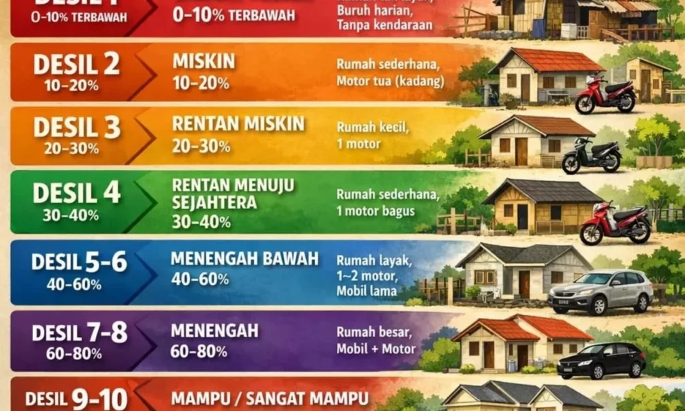 Mengenal Kategori Desil 1 10 dan Jenis Bantuannya